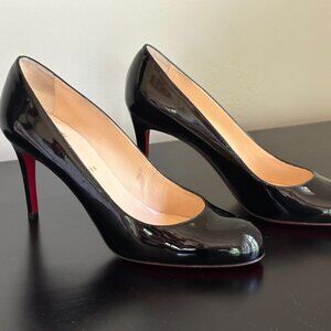 Christian Louboutin Simple Black Pump - 3in Heel